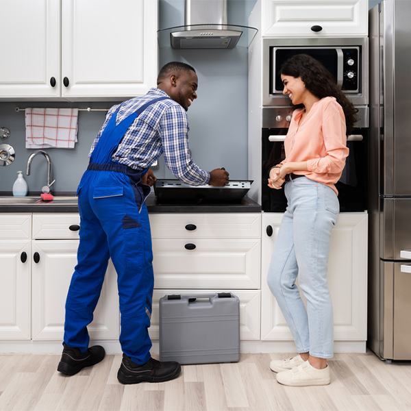 can you provide an estimate for cooktop repair before beginning any work in Jacobs Creek Pennsylvania